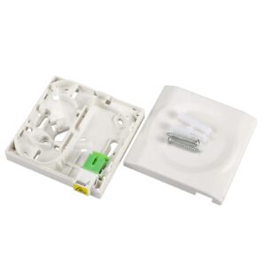 Seinakarp 1xSC/SPX, 80x80x21mm, Plastik, IP45